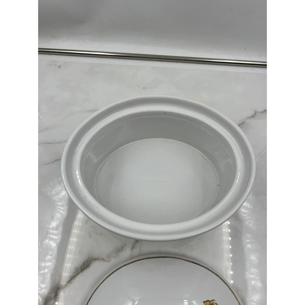 Marjolein Bastin Wildflower Meadow Ceramic Casserole Dish Bird Lid Oval Baker